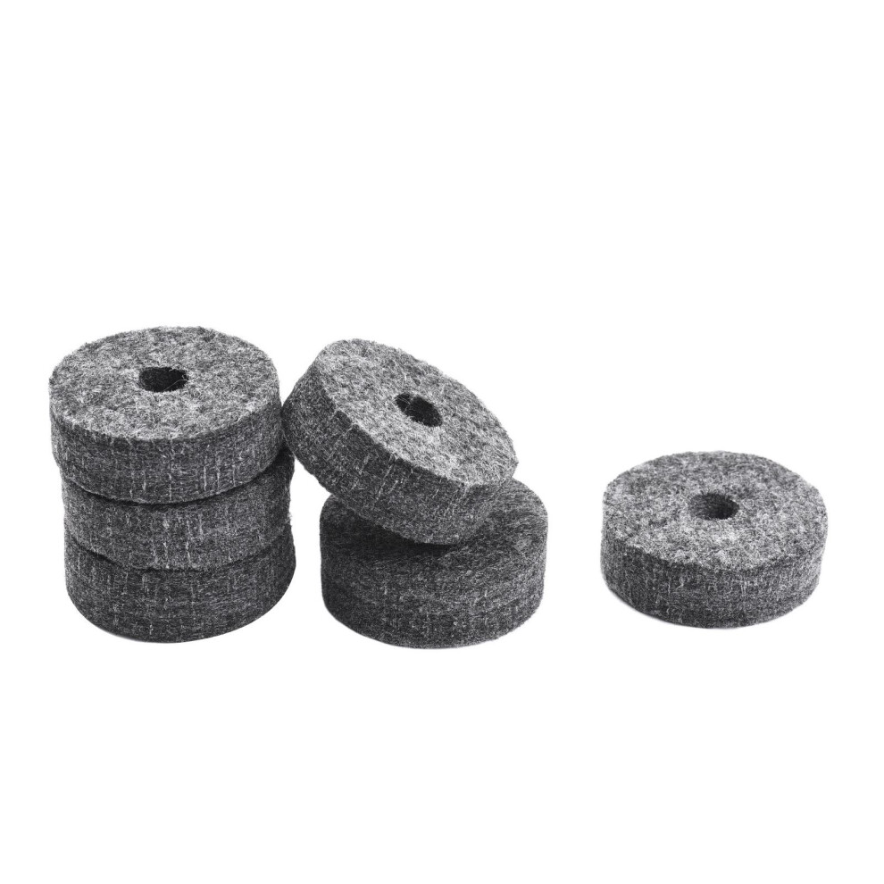 23pcs Cymbal Replacement Accessories Drum Parts with Cymbal Stand Felts Drum Cymbal Felt Pads Include Wing Nuts Washers Cymbal Sleeves and