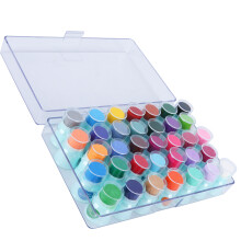 35pcs / box Finger Ink Pad Mini DIY Stamping Pad Bright Color Crafting Art Inkpad
