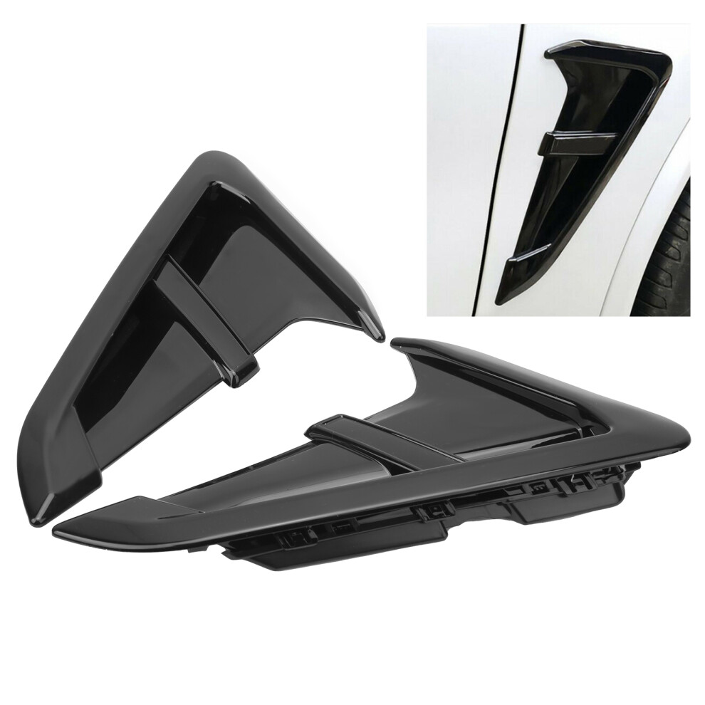 2Pcs Car Side Fender Air Vents Grille Trim Fit For X3 X4 G01 G02 X3m X4m 2018Â2021 7661323197667