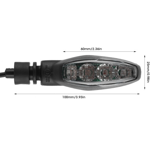 LED Amber Blinkleuchten für Triumph Tiger 800/1200 12V 1