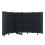 Microphone Isolation Shield 5-Panel Wind Screen for Recording Studio Foldable High-Density Absorbing Sponge 14