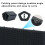 Microphone Isolation Shield 5-Panel Wind Screen for Recording Studio Foldable High-Density Absorbing Sponge 9