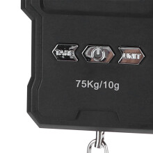 Tragliches Digitalwaage 75 kg mit Band und hintergrundbeleuchtetem Display