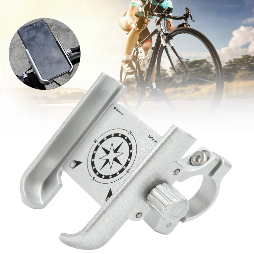 Gub-P40 Phone Holder Stand 360 Degree Adjustable Bracket For Motorcycle Bicycle Scooter(Argent ) 3691323200443