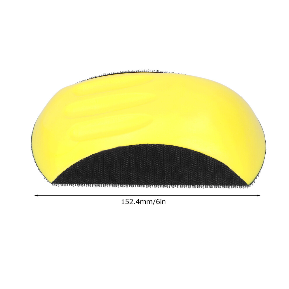 Hand Sanding Pad Hook And Loop Fastener Manual Handheld Grinding Block Polishing Disc6in 150Mm 6951323200919