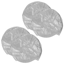 4-teiliges Aluminium-Reifenabdeckungsset Waterproof UV-beständig für Fahrzeuge mit 27-29 Zoll