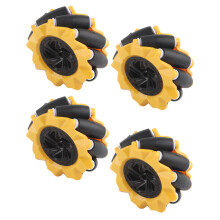 Mecanum Wheel Omni Directional Smart Robot Car Parts Accessories DIY Toy Components 80mm(2 Pairs )