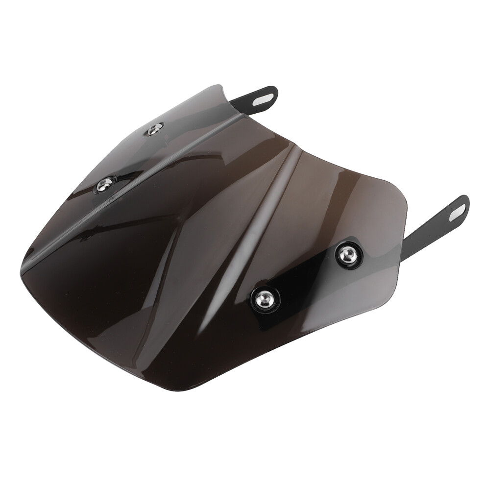 Universal Motorcycle Windshield Wind Deflector Screen W/Mounting Bracket For 5Â7Intawny 5071323205538