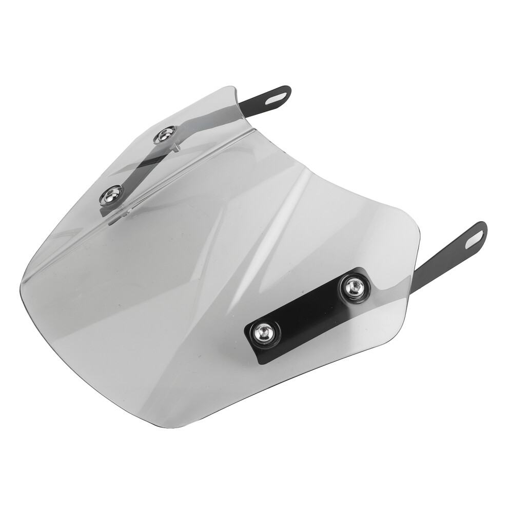 Universal Motorcycle Windshield Wind Deflector Screen W/Mounting Bracket For 5Â7Ingray 5051323205806
