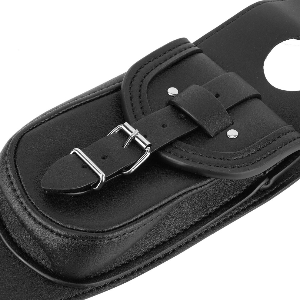 Motorcycle Pu Leather Gas Fuel Tank Cover Panel Pad Bib With Pouch Motorbike Accessoryblack 9401323206215