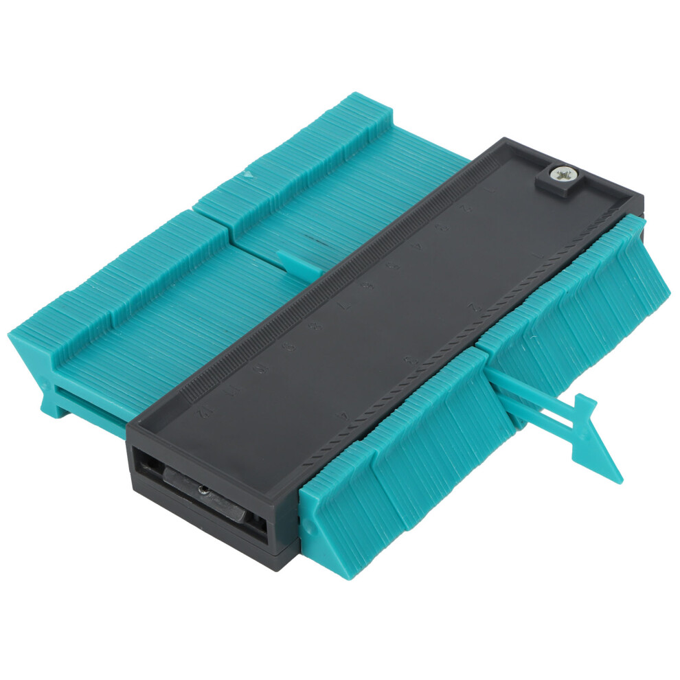 Contour Ruler Duplicator With Lock Irregular Outline Measuring Tool Carpentry Accessorygreen S 127Mm / 5In 4961323206394