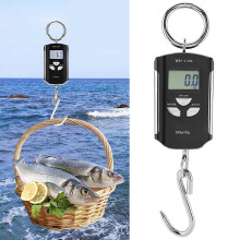 Digitale Hängewaage 200 kg mit hintergrundbeleuchtetem LCD-Display, 11 cm Größe