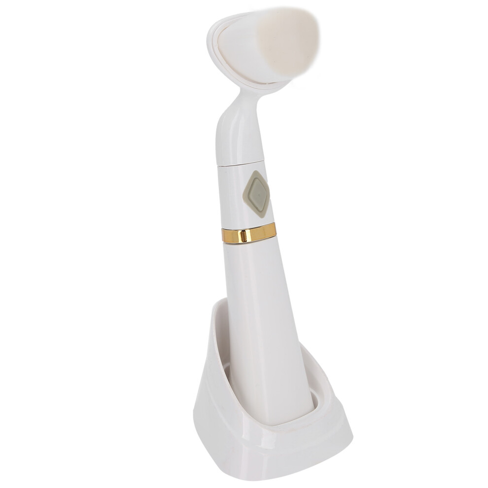 Professional Electric Facial Cleansing Brush Device Household Face Skin Pore CleanerWhite