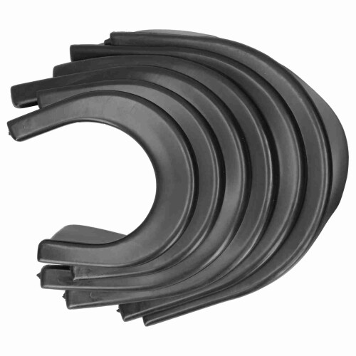 4Set Billiard Table Pocket Corner Liners Replacement Pool Cue Sports Accessory Black