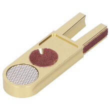Gold-U-Form Queuespitze Former, 8x2,5 cm, Pool-Billard Reparaturwerkzeug
