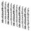 10Pcs Plastic Embossing Folders Embossed Template DIY Card Making Scrapbooking Paper Craft Tool 11