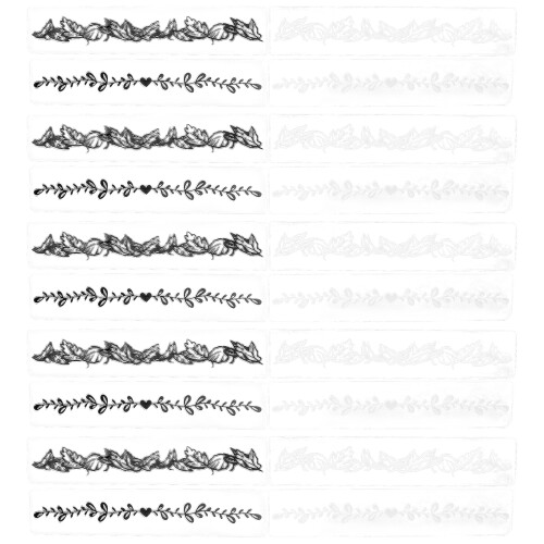 10Pcs Plastic Embossing Folders Embossed Template DIY Card Making Scrapbooking Paper Craft Tool