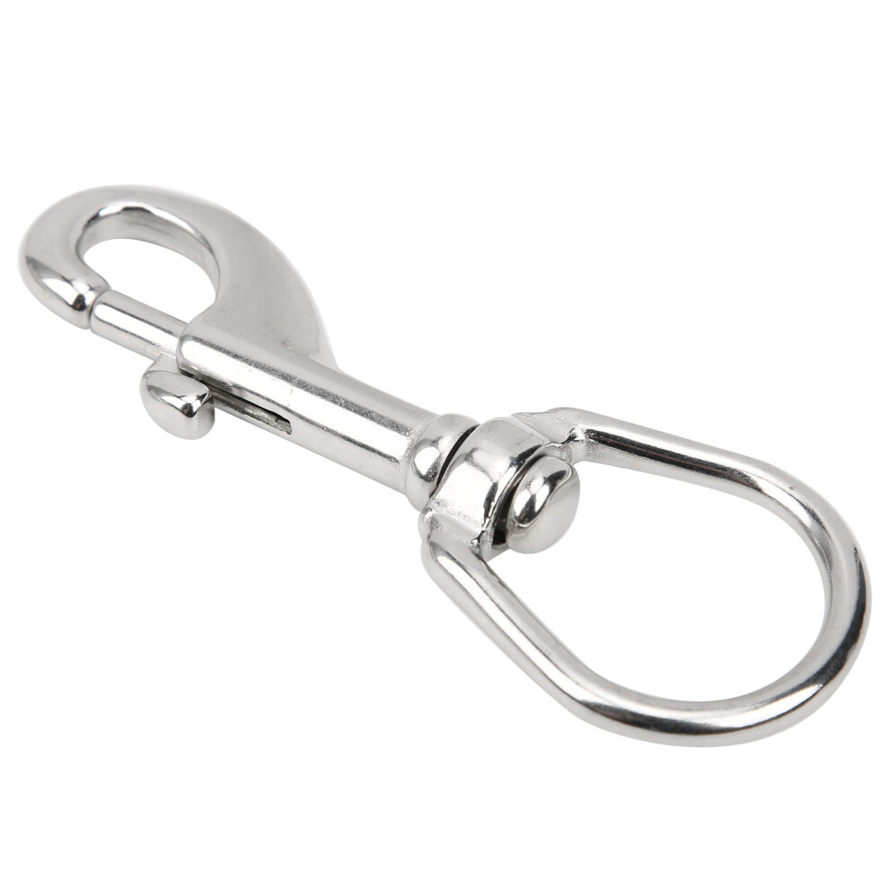 Rotating Snap Hook 316 Stainless Steel Single Head Outdoor Activities Diving Buckle80mm 5061323216344