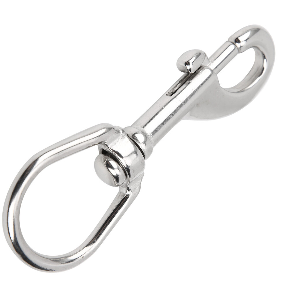 Rotating Snap Hook 316 Stainless Steel Single Head Outdoor Activities Diving Buckle90mm 8771323216332