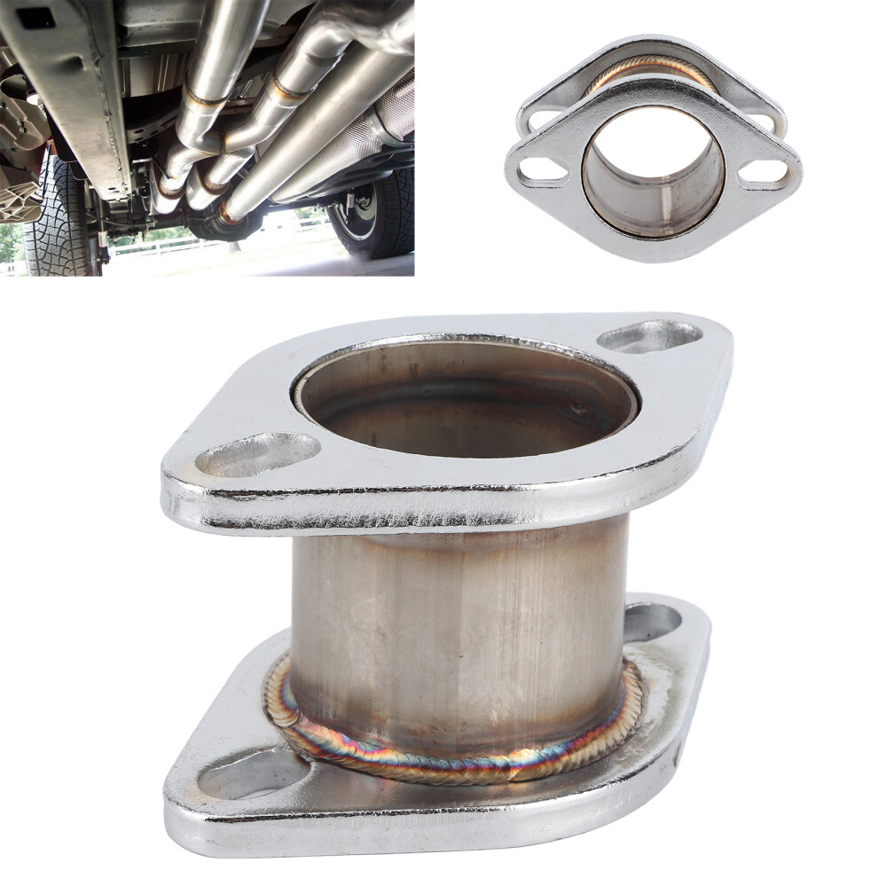 Muffler Pipe Extension Flange Exhaust Stainless Steel Adapter Automobile Universal 4031323216379