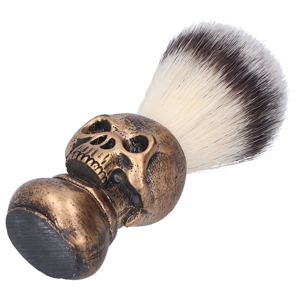 Salon Facial Cleaning Foaming Shaving Brush Men Portable Beard Brush Grooming Tool