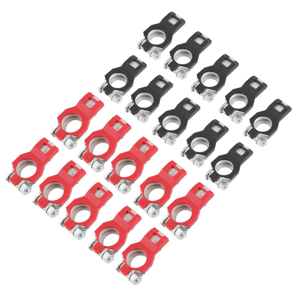 10Pair Battery Cable Terminal Clamps Connectors Set Positive Negative Fit For Nissan 4621323217478