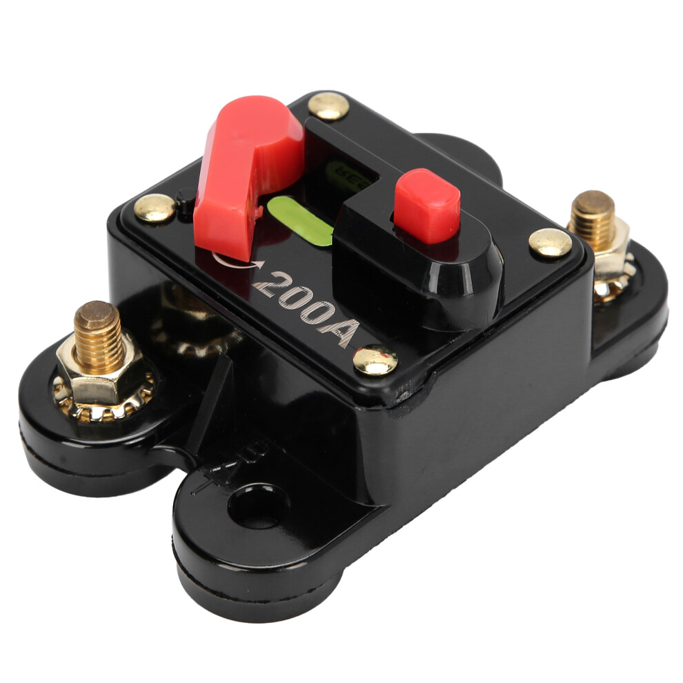 12Â24V Dc Circuit Breaker Fuse Inverter With Manul Reset For Car Audio System Boat Trucks200a 9441323220507