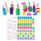 90Pcs Bobbin Thread Buddies Silicone Clamps Fixing Clips Plastic Sewing Supplies 16