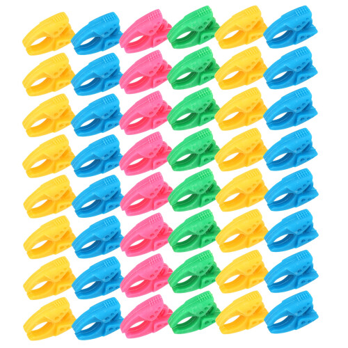 48Pcs Clamp Thread Saver Organizing Silicone Bobbin Clip Spool Sewing Accessories 1