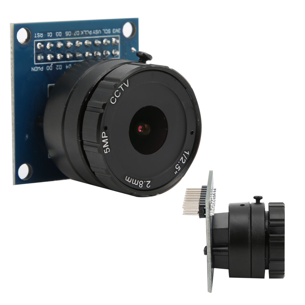 5Mp Ov7670 Camera Module Adjustable Macro Cs Metal Mount 2.8Mm Focus For Diy Development 7901323222595