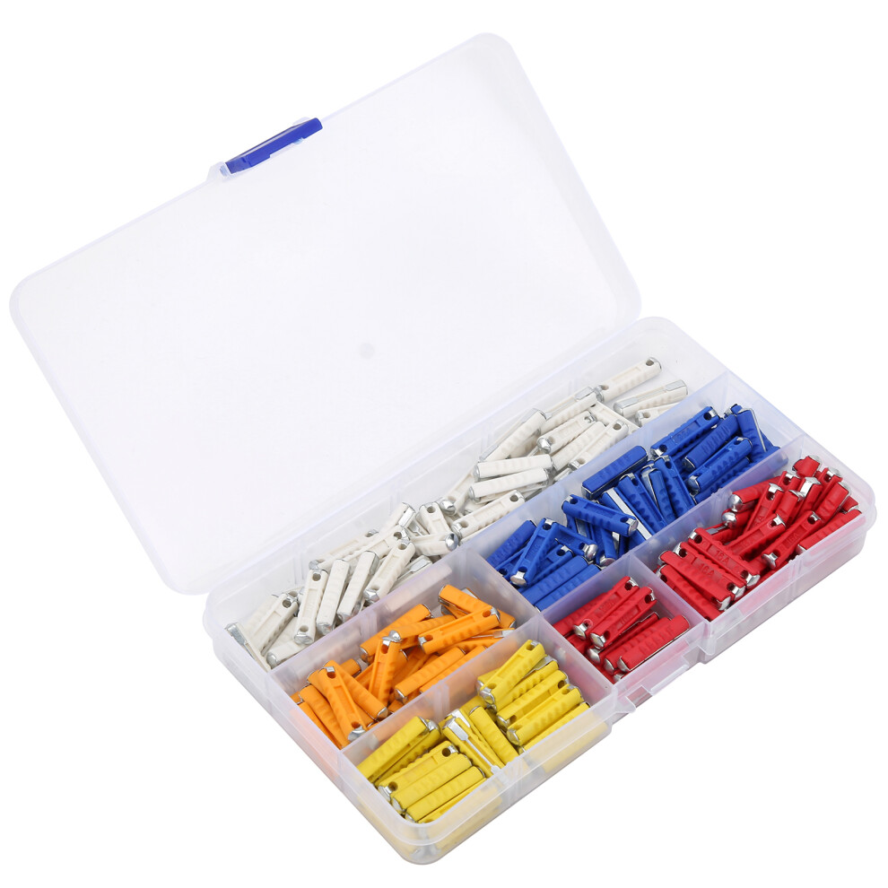 200Pcs Torpedo Fuse Eastern European Car Automotive Vehicle Engineering Plastics Kit 8441323222304