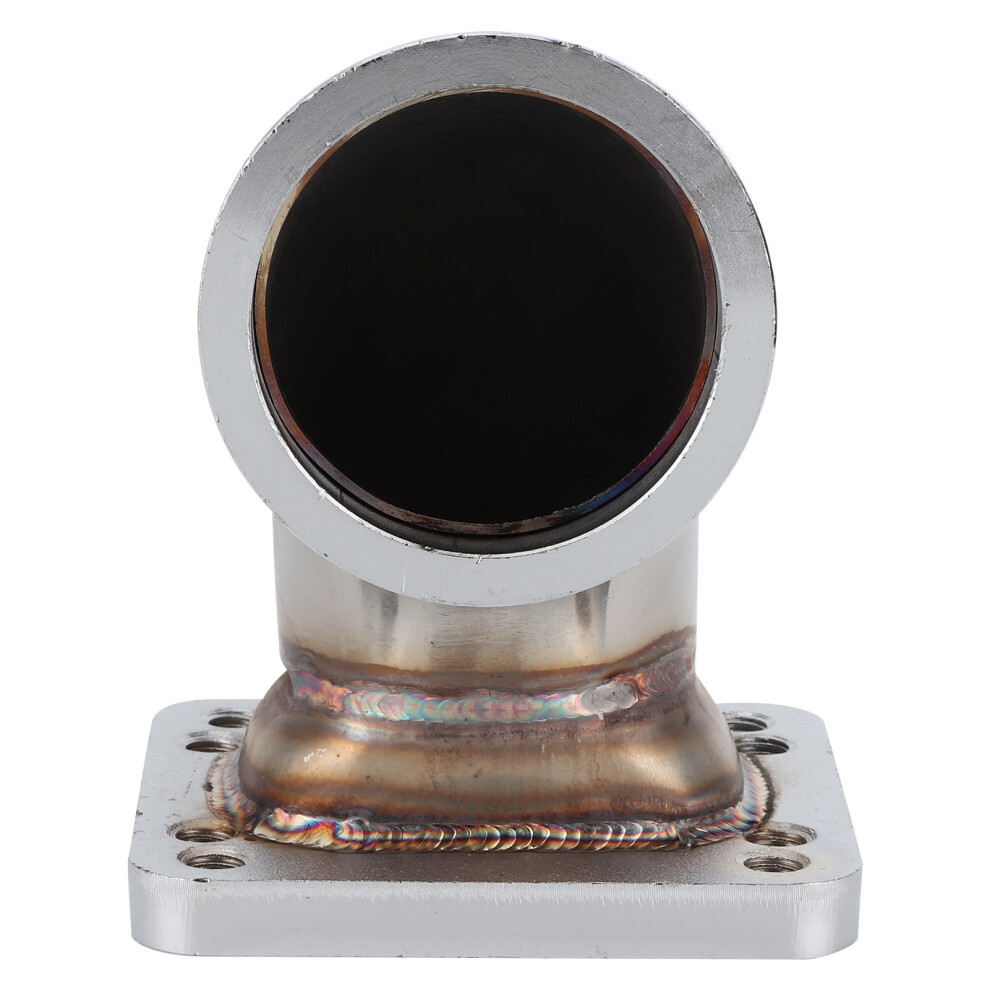 90 Degree Elbow Adapter Flange T3 T4 Turbo Exhaust Automobile 64Mm/2.5In Replacement 5041323226680