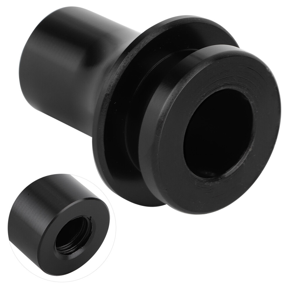 Shift Knob Boot Holder Retainer Jam Nut Adapter M10x1.5 For Handgear Shifter Lever( ) Black 3491323226692