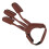 Artificial Leather Archery Glove Vintage Three Fingers Protector for Left/ Right Hand 11