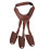Artificial Leather Archery Glove Vintage Three Fingers Protector for Left/ Right Hand 2