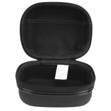 Angeltasche aus EVA, tragbar und wasserdicht, Fischrollen-Aufbewahrungstasche, 25 cm, Schwarz
