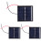 3Pcs 0.45W 2V Mini Solar Panel Cells Micro Wired Polysilicon Solar Panel DIY Battery 13