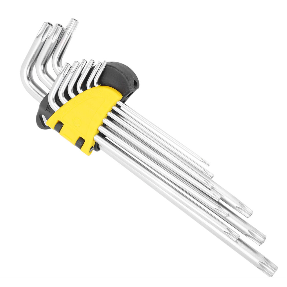 9Pcs Star Shape Hex Socket Wrench Set Extended Length Hex Key Set Repair Accessory 3651323230413