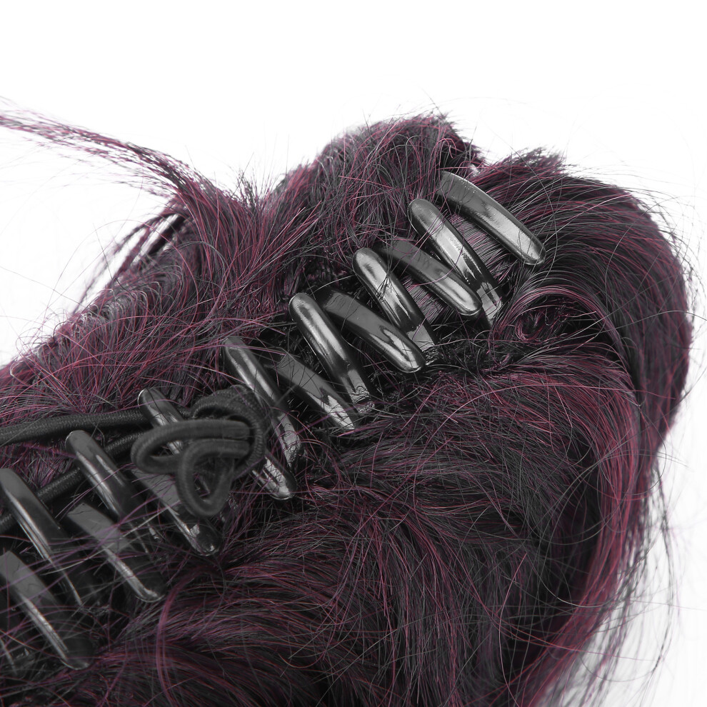 Unisex Long Curly Ponytail Wig Claw Clip Hair Wig Extensions Hairpiece Women Female Wavy Wig 50Cm1t118