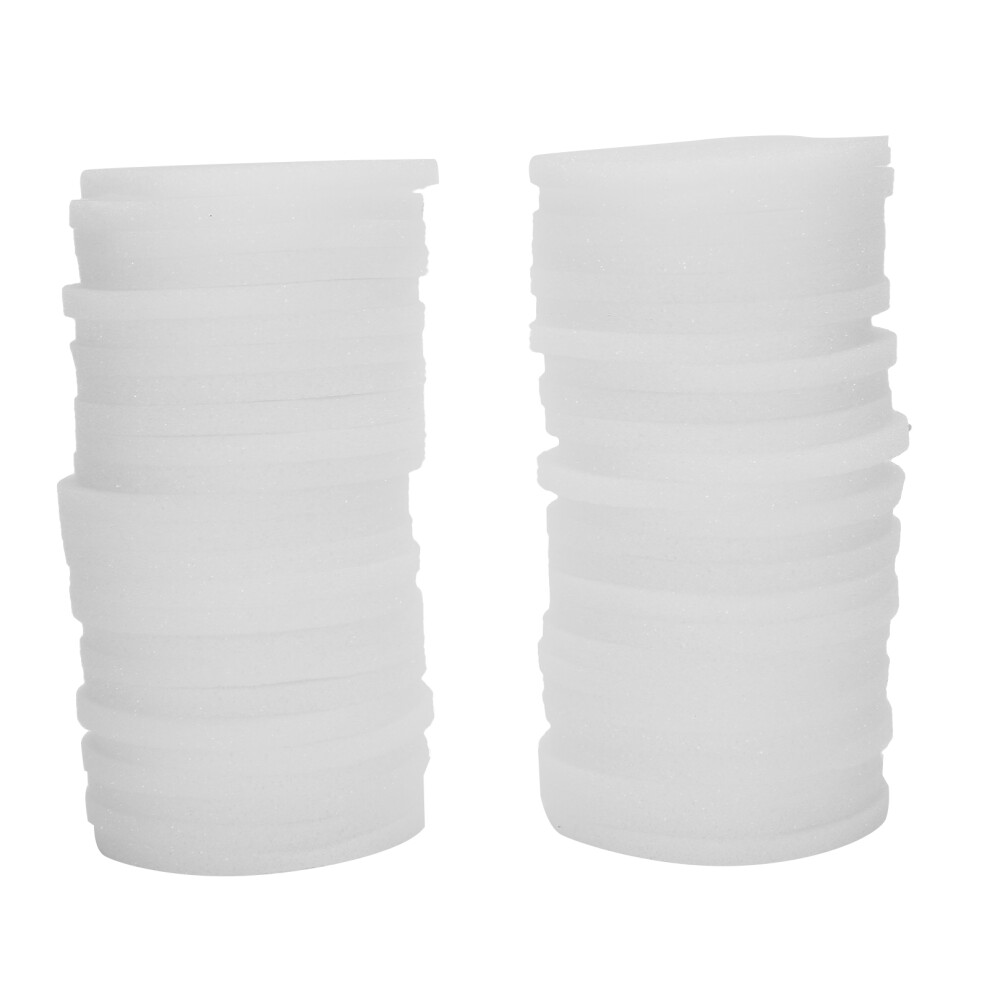50pcs Disposable Sponge Pad Soft Dentist Foam File Cleaning Dental Clean Stand Replacement