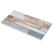 Selbstklebende PVC-Fliesenaufkleber, 12er Pack, wasserdicht, für Bad und Wäscheraum