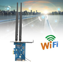 Dualband-WiFi-PCI-Express-Adapter mit SIM-Kartenhalter, Mini PCI-E auf PCI-E 1X