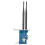 Dualband-WiFi-PCI-Express-Adapter mit SIM-Kartenhalter, Mini PCI-E auf PCI-E 1X 4