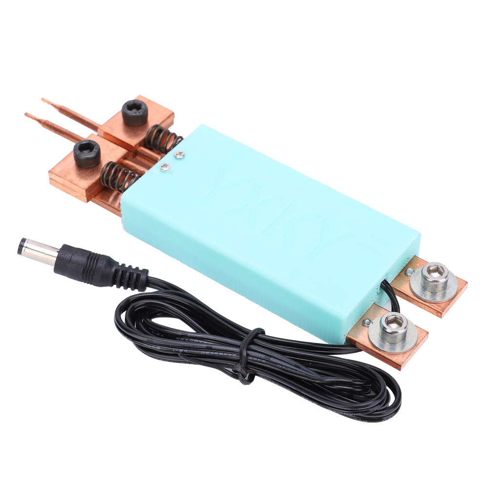 Integrated Spot Welder Pen Automatic Trigger Handheld Welding Tool 18650 Cyan For Industry 5051323236305