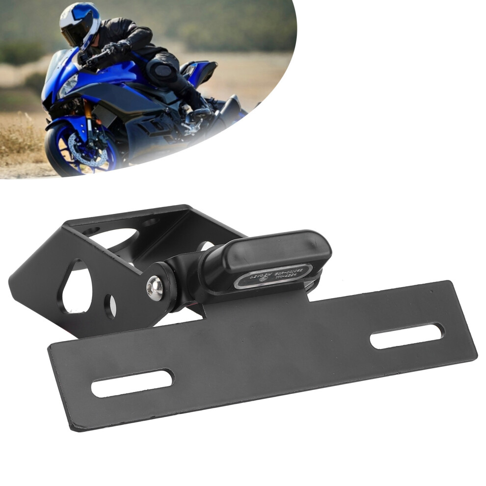 License Plate Holder Fender Eliminate With Led Fit For Yamaha Yzf R6 2008-2019 Light 7891323238323