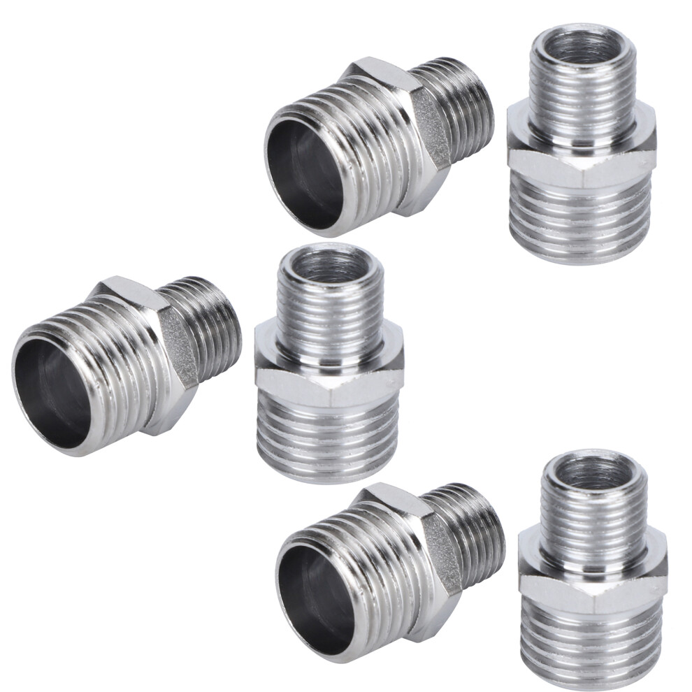 6Pcs Airbrush Connector Set Male Thread G1/8In To G1/4In Painting Spray Gun Adapter Tda3 9491323238705