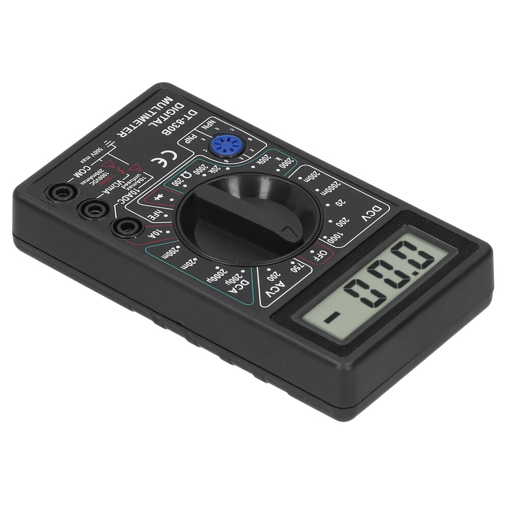 Dt830b Multimeter Portable Lcd Digital Electronic Voltmeter Ammeter For Electrician 4611323238894