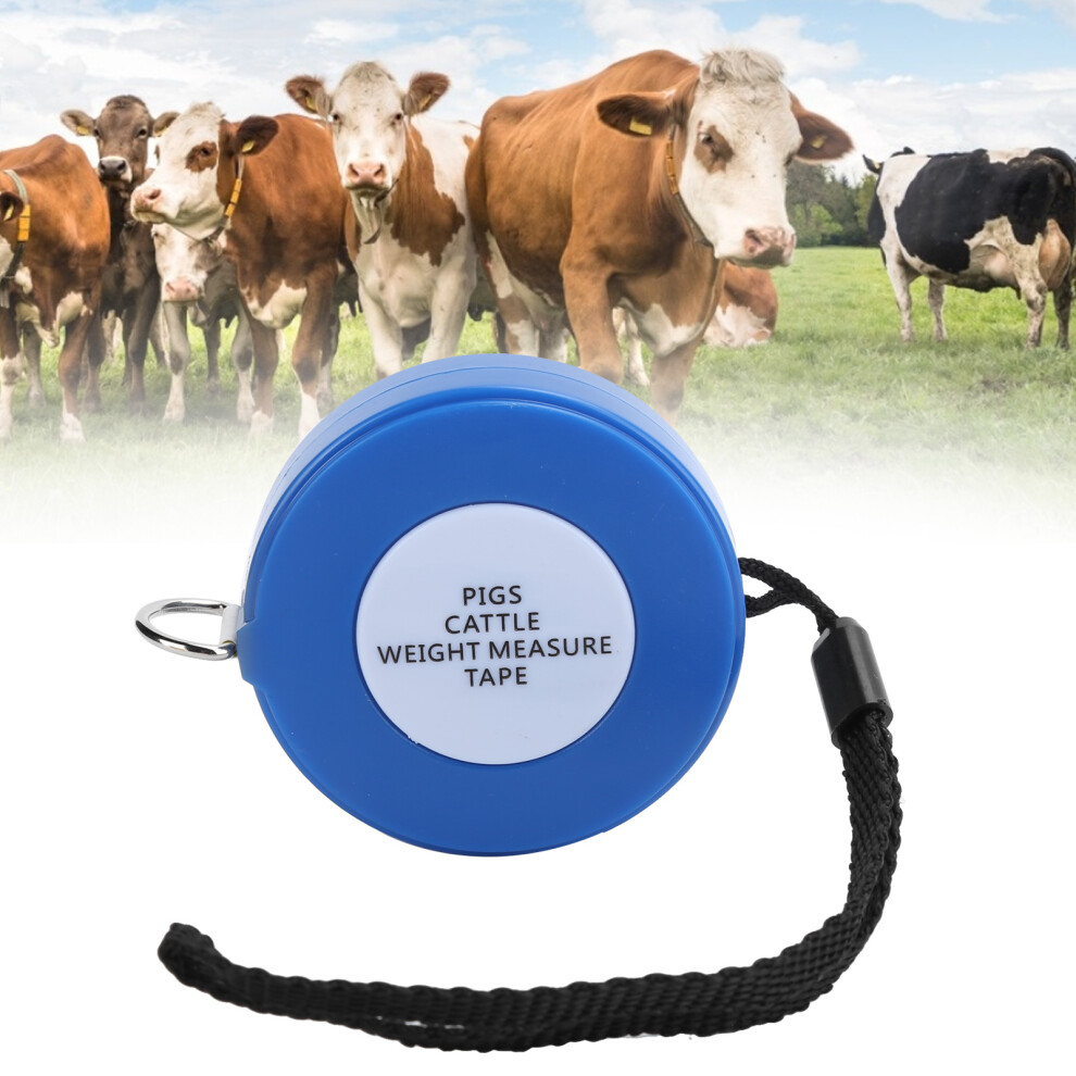 2.5M Body Weight Tape Measure Retractable Measuring Tape Farm Equipment For Pig Cattle 7891323239702