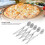 Multi Wheel Stainless Steel Pizza Cutter Dough Pastry Bread Cutting Tool Kitchen Baking Tool5 Wheel 3