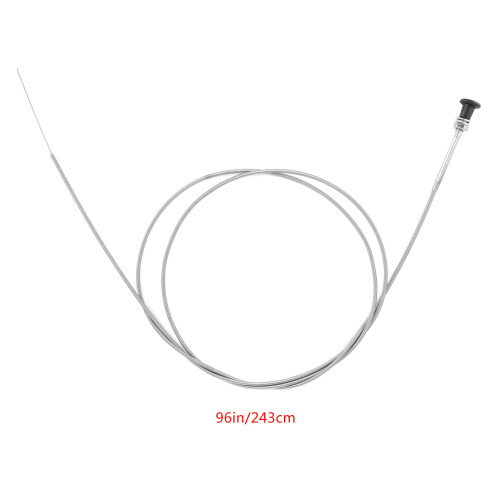 Universal 96in Car Throttle Cable Push Pull Choke Control Line for Go Kart Motorcycle Accessory 2